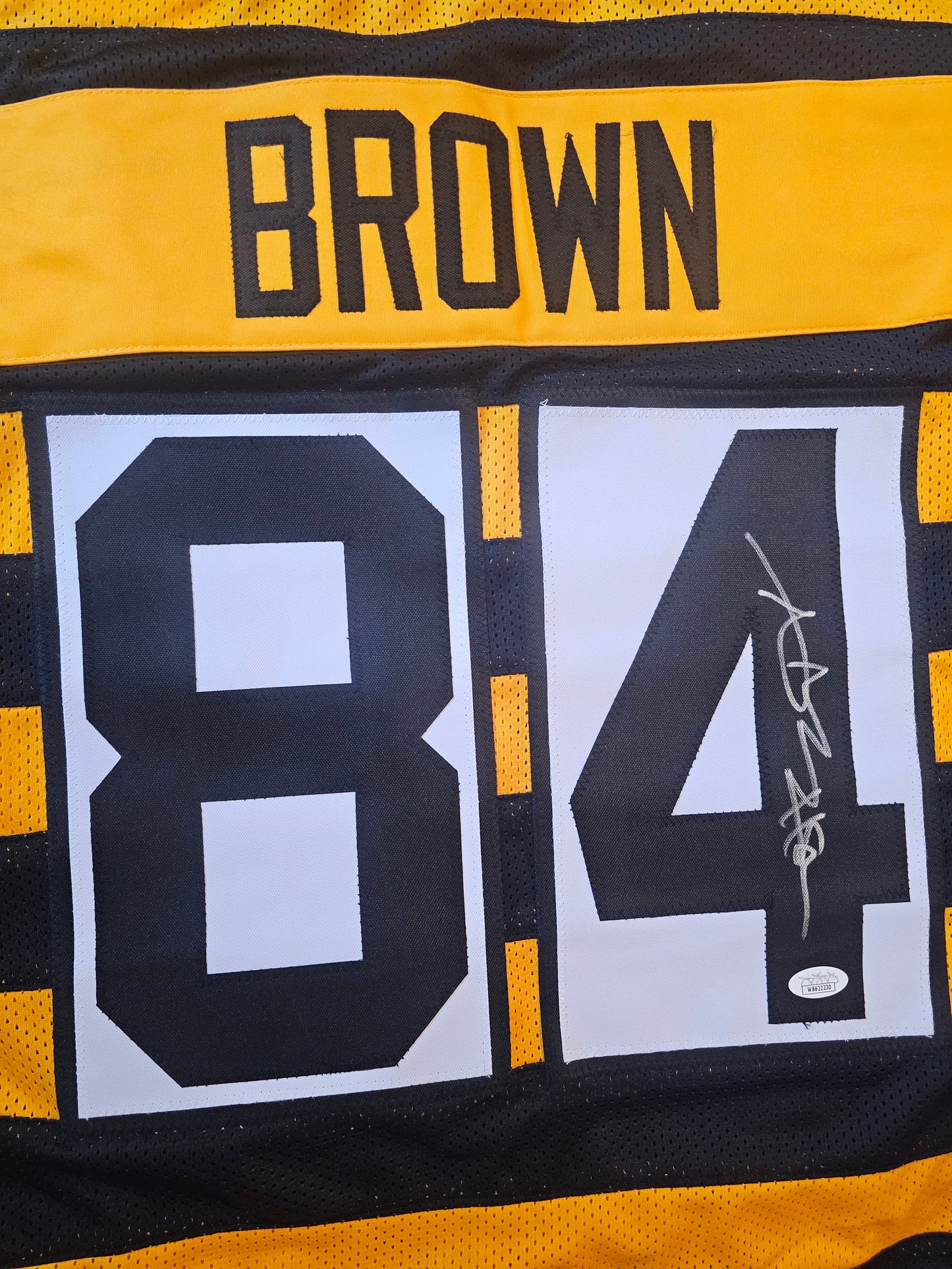 Signed Antonio Brown Pittsburgh jersey